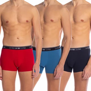 BOKSERKI Męskie Lama 3 PARY Szorty Bawełniane - L - Majtki męskie - miniaturka - grafika 1
