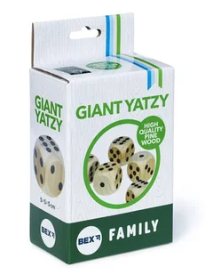 Bex Gigantyczne Yatzy Family drewniane - certyfikat Fsc Tactic - gra - Gry planszowe - miniaturka - grafika 1