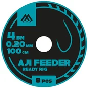 Inne akcesoria dla wędkarzy - Przypon MIKADO Aji Feeder HPF001-16B-010 0.10 mm / 100 cm - miniaturka - grafika 1