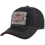Czapki i chusty sportowe męskie - Czapka z Daszkiem Dark Denim by Stetson, denim-ciemnoniebieski, One Size - miniaturka - grafika 1