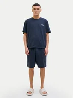 Piżamy damskie - Jack&Jones Piżama Everest 12273635 Granatowy Standard Fit - miniaturka - grafika 1