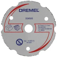 Materiały ścierne - Dremel UNIWERSALNA WĘGLIKOWA TARCZA TNĄCA DSM 500 (DSM500) - miniaturka - grafika 1