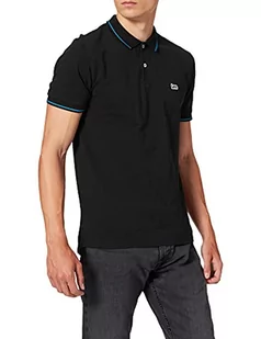 Lee Koszulka męska Pique Polo, Czarny (Black 01), XXXXX-Large - Koszulki męskie - miniaturka - grafika 1