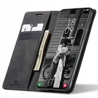 Etui i futerały do telefonów - Spacecase Etui Wallet Galaxy S21 black - miniaturka - grafika 1