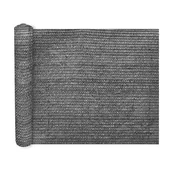 Ogrodzenia - Osłona ogrodzeniowa, 1,5x10 m, szara - miniaturka - grafika 1