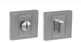 Tarcza kwadratowa WC do klamek INFINITY (NOVE, APOLLO) RNQ M703 chrom matowy - Zamki i wkładki - miniaturka - grafika 1