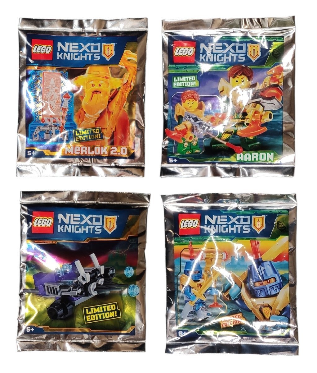 Klocki LEGO Nexo Knights - Zestaw 4 Polybag - NX04