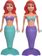 Zabawki do kąpieli - 2 sztuki ZESTAW LALKA SYRENKA laleczka do KĄPIELI pływająca rude włosy - miniaturka - grafika 1