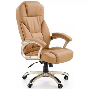 Fotel biurowy, krzesło biurowe Fotel obrotowy Tucker - beżowy - Fotele i krzesła biurowe - miniaturka - grafika 1