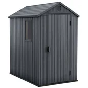 Altany ogrodowe - Keter domek ogrodowy na narzędzia DARWIN 205×126×185 cm szary - miniaturka - grafika 1