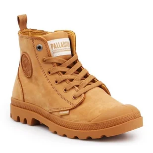 Buty Palladium Pampa Hi Zip Nbk W 96440-717-M brązowe - Trampki damskie - miniaturka - grafika 1
