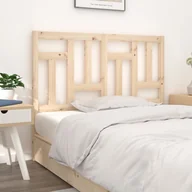 Inne meble do sypialni - Lumarko Wezgłowie łóżka, 205,5x4x100 cm, lite drewno sosnowe - miniaturka - grafika 1