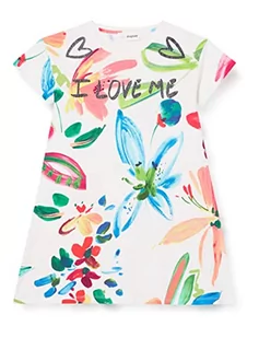 Desigual Dziecięca sukienka z dzianiny CLOE, wielokolorowy, 9-10 Lata - Sukienki - miniaturka - grafika 1
