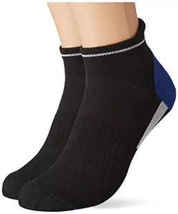Dim Skarpety ze średnim trzymaniem białe Dim Sport Komfort Męskie x2, Noir / Bleu Surf, 42 EU - Skarpetki męskie - miniaturka - grafika 1