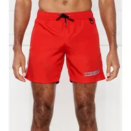 Kąpielówki męskie - Iceberg Szorty kąpielowe Boardshort | Regular Fit - miniaturka - grafika 1
