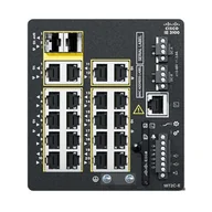Switche - Cisco Catalyst IE3100 Zarządzany L2/L3 Gigabit Ethernet (10/100/1000) Czarny IE-3100-18T2C-E - miniaturka - grafika 1