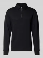 Koszulki męskie - Koszulka polo o kroju regular fit z mieszanki wiskozy model ‘EMANUEL’ - miniaturka - grafika 1