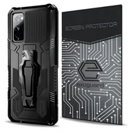 Etui i futerały do telefonów - Exoguard Predator + Szkło - Galaxy S20 Fe - Pancerne Case Obudowa Futerał - miniaturka - grafika 1