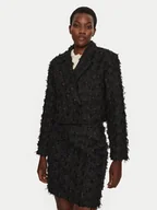 Marynarki i żakiety damskie - Karen by Simonsen Marynarka Ryle 10105191 Czarny Loose Fit - miniaturka - grafika 1