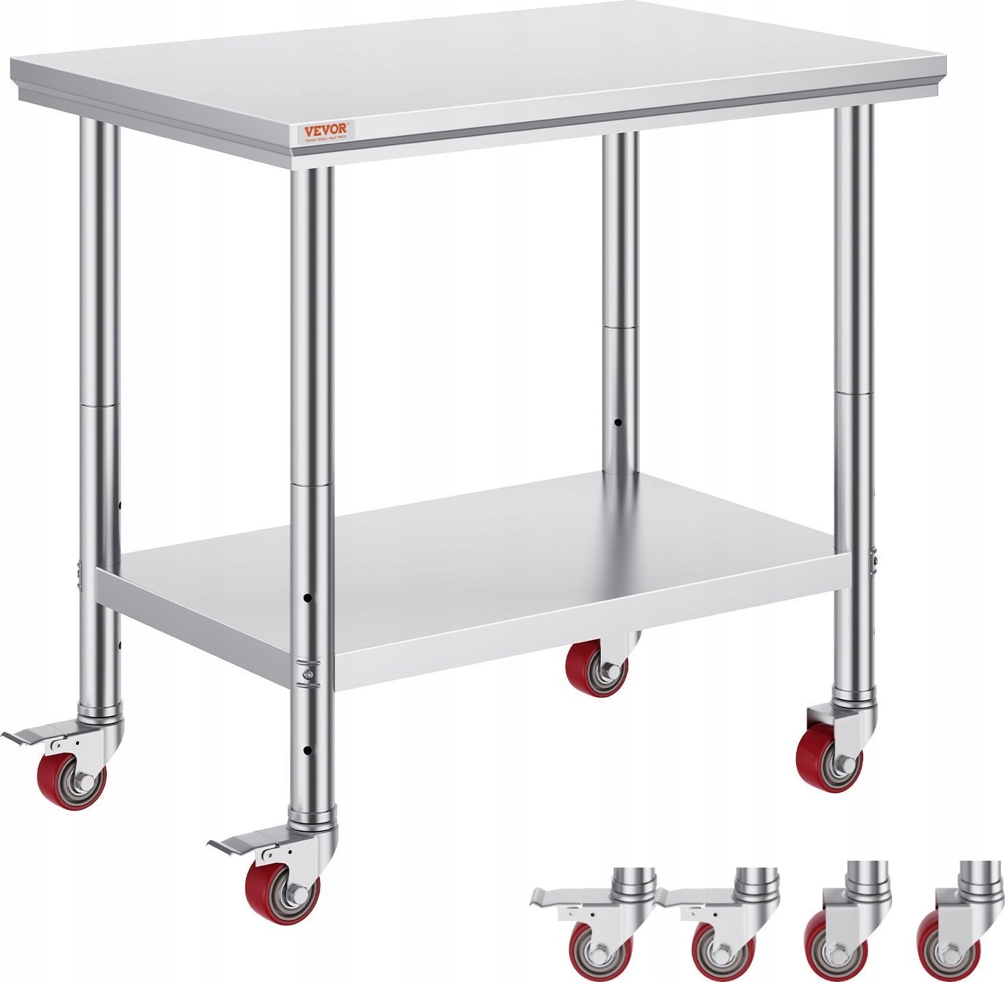 Stół Roboczy ze Stali Nierdzewnej