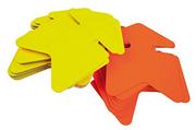 Cenówki - Apli Agipa 021950-FLU opakowanie z 50 etykietami do Point of Sale w kartonie Fluo 12 x 16 cm, żółty/pomarańczowy - miniaturka - grafika 1