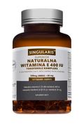 Nutrikosmetyki - SINGULARIS Singularis Naturalna Witamina E Tokoferole Kompleks 400 IU x 120 kaps - miniaturka - grafika 1