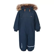 Kombinezony dla dzieci - MINYMO Unisex Baby Snow kombinezon śniegowy Herringbone Snowsuit, Total Eclipse, 98 - miniaturka - grafika 1