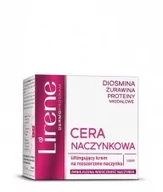 Kremy do twarzy - Lirene Lirene Cera Naczynkowa liftingujący krem na rozszerzone naczynka na dzień 50ml New KRE LIR-57 - miniaturka - grafika 1