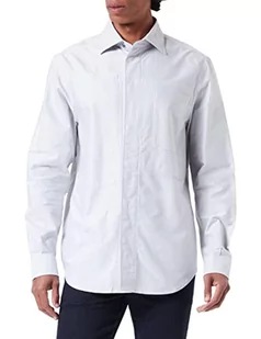 G-STAR RAW Męska koszula Secret Utility Regular, Wielokolorowy (Correct Grey/White Oxford C895-C760), L - Koszule męskie - miniaturka - grafika 1
