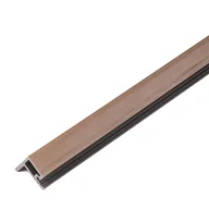 Listwy i profile - Listwa Kompozytowa Lamelowa typu F Premium Teak 36,5 x 49,5 mm – dł. 2,9 m - miniaturka - grafika 1