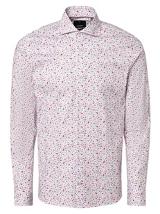 JOOP! Koszula męska Mężczyźni Slim Fit Bawełna biały|wielokolorowy wzorzysty, 41 - Koszule męskie - miniaturka - grafika 1