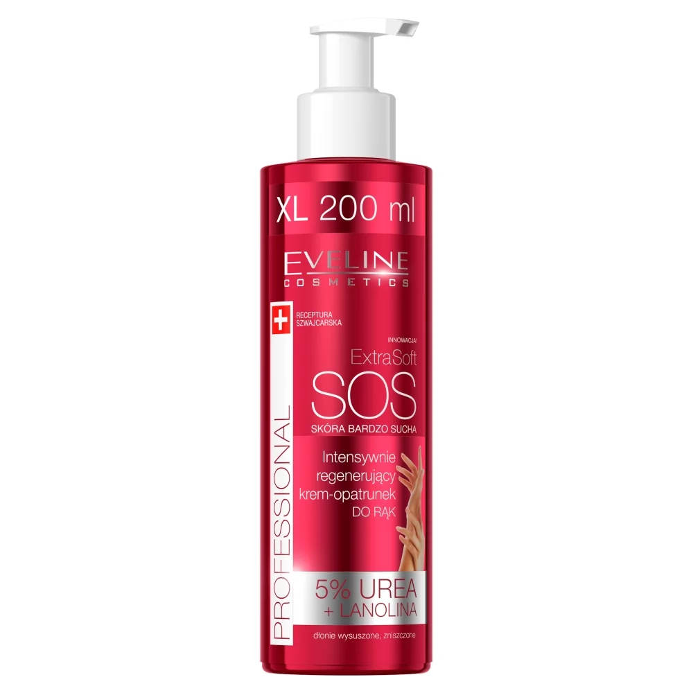 Eveline COSM Extra Soft intensywnie regenerujący krem opatrunek do rąk 200 ml