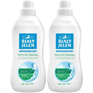 Biały Jeleń Hipoalergiczny Płyn Do Prania 2X 1L - Środki do prania - miniaturka - grafika 1
