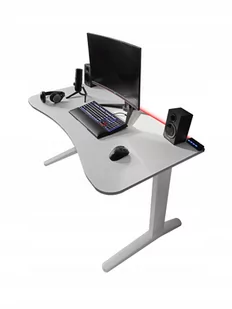 ZDESK Biurko BIURKO GAMINGOWE BB-STLW-LH - Biurka gamingowe - miniaturka - grafika 1