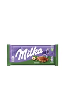 Słodkie kremy i masła - Milka, Whole Hazelnuts, czekolada mleczna z orzechami laskowymi, 95g - miniaturka - grafika 1