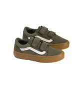 Buty dla dziewczynek - Buty dziecięce(4-8lat) Vans Old Skool V DENM GREEN VN000CYAGRN1M 29 - miniaturka - grafika 1
