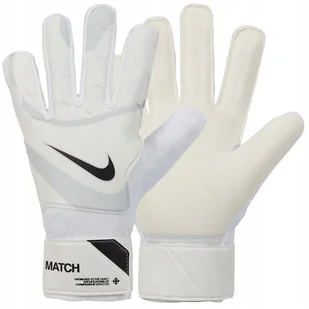 Rękawice Nike GK Match Jr FJ4862-100 biały 8 - Piłka nożna - miniaturka - grafika 1