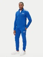 Dresy męskie - EA7 Emporio Armani Dres 7M000966 AF10377 UB087 Niebieski Slim Fit - miniaturka - grafika 1