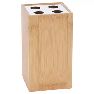 Emako Pojemnik na szczoteczki do zębów EMAKO, 4 komory, 11x6,5x6,5 cm - Kubki na szczoteczki do zębów - miniaturka - grafika 1