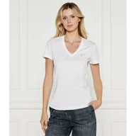 Koszulki i topy damskie - Armani Exchange T-shirt Regular Fit - miniaturka - grafika 1