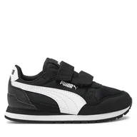 Buty dla chłopców - Sneakersy Puma St Runner v4 Mesh V Ps 399877 01 Czarny - miniaturka - grafika 1