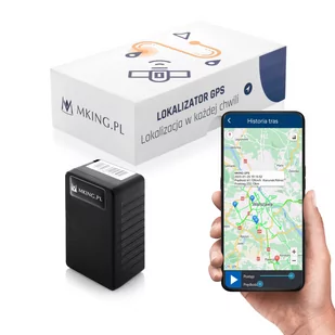 Lokalizator Mini Gps Podsłuch Nagrywanie Mk50 - Lokalizatory GPS - miniaturka - grafika 1
