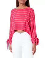 Swetry damskie - SIDONA Damski sweter z dzianiny 11025514-SI01, różowy, XS/S, Rosa, XS-S - miniaturka - grafika 1