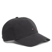 Czapki męskie - Czapka z daszkiem Tommy Hilfiger Flag '85 Soft 6 Panel Cap AM0AM12531 Czarny - miniaturka - grafika 1