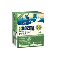 Mokra karma dla psów - BOZITA Purely wołowina z łosiem pasztecik z kawałkami mięsa 370g - miniaturka - grafika 1