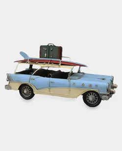 Amerykański Krążownik Samochód Buick z 1957 Model Metalowy - Figurki dekoracyjne - miniaturka - grafika 1