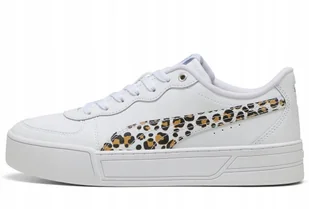 Buty PUMA SKYE LEO WNS damskie skórzane w panterkę cętki sneakersy 38.5 - Sneakersy damskie - miniaturka - grafika 1