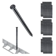 Akcesoria do ogrodzeń - Kotwa mocująca Palmer 25x2cm 300szt czarna - miniaturka - grafika 1