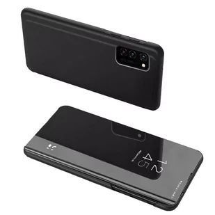Clear View Case futerał etui z klapką Samsung Galaxy A72 4G czarny - Etui i futerały do telefonów - miniaturka - grafika 1