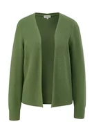 Swetry damskie - s.Oliver Sales GmbH & Co. KG/s.Oliver Damski kardigan z mieszanki wełny sweter z dzianiny z mieszanki wełny, zielony, 34 - miniaturka - grafika 1